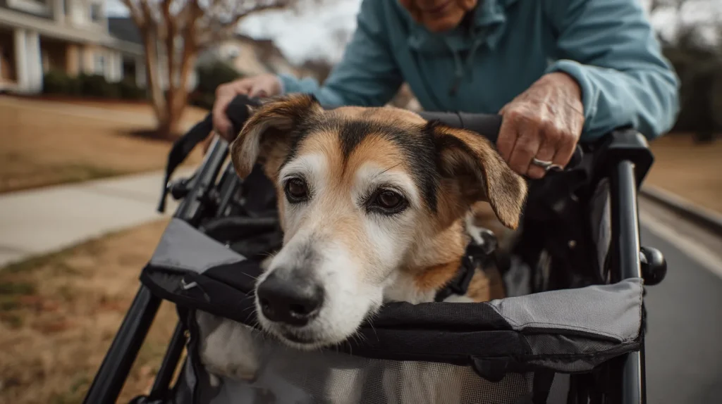 Why Senior and Injured Dogs Need a Different Kind of Best Dog Stroller