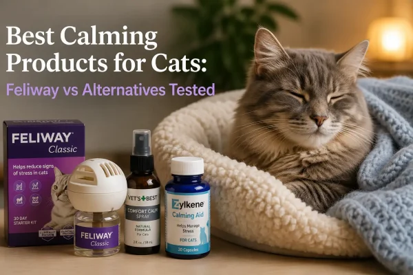 Best Calming Products for Cats: Feliway vs Alternatives Tested