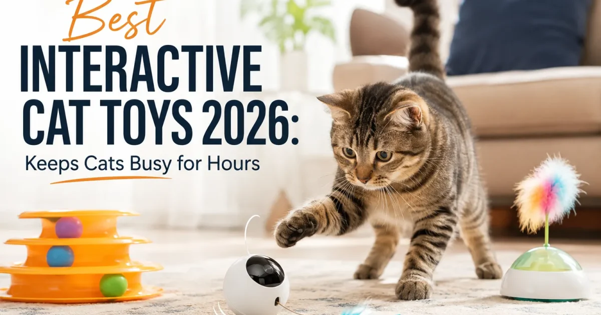 Best Interactive Cat Toys 2026: Keeps Cats Busy for Hours