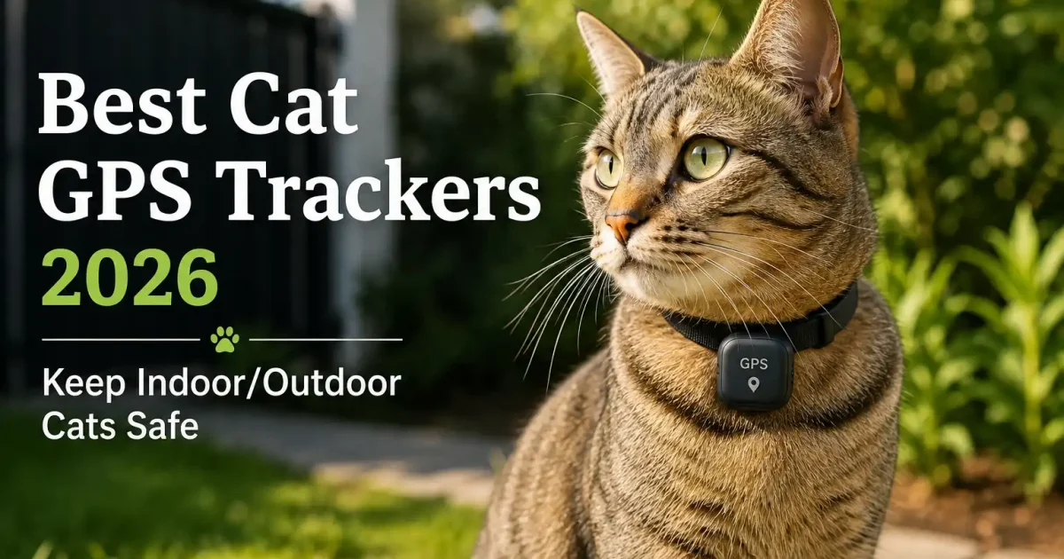 Best Cat GPS Trackers 2026: Keep Indoor/Outdoor Cats Safe
