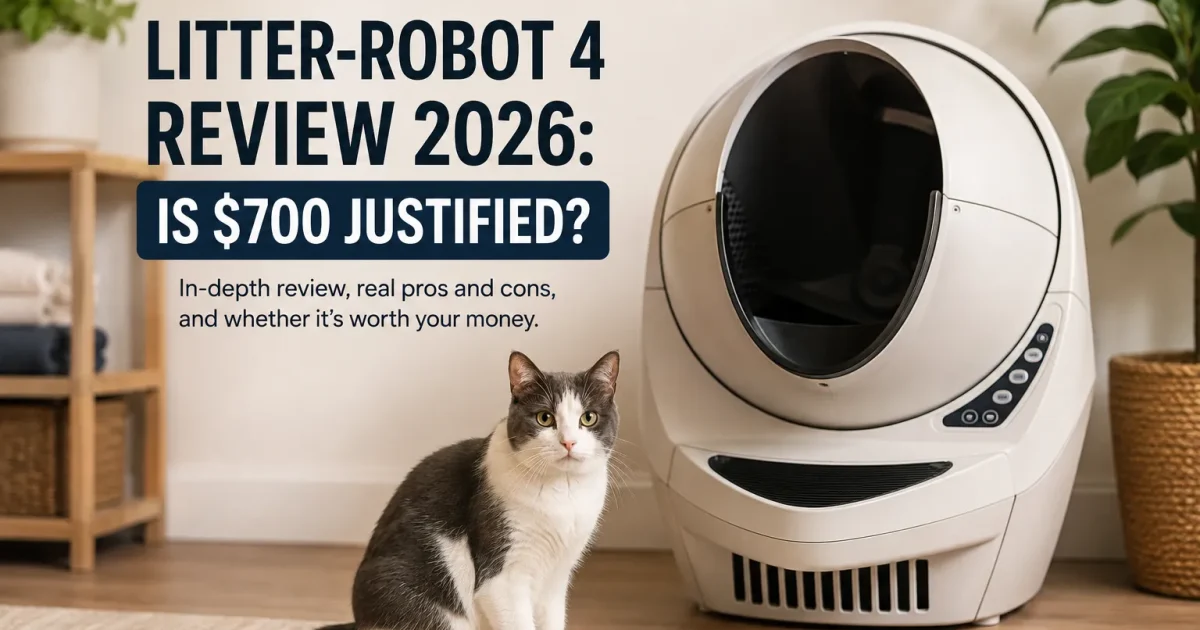 Litter-Robot 4 Review 2026: Is $700 Justified?